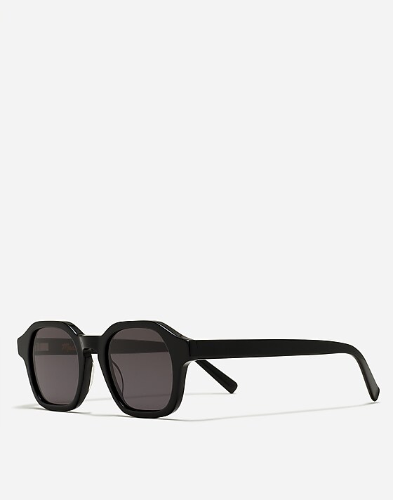 Madewell Graphton Acetate Sunglasses True Black
