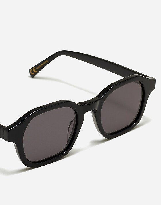 Madewell Graphton Acetate Sunglasses True Black