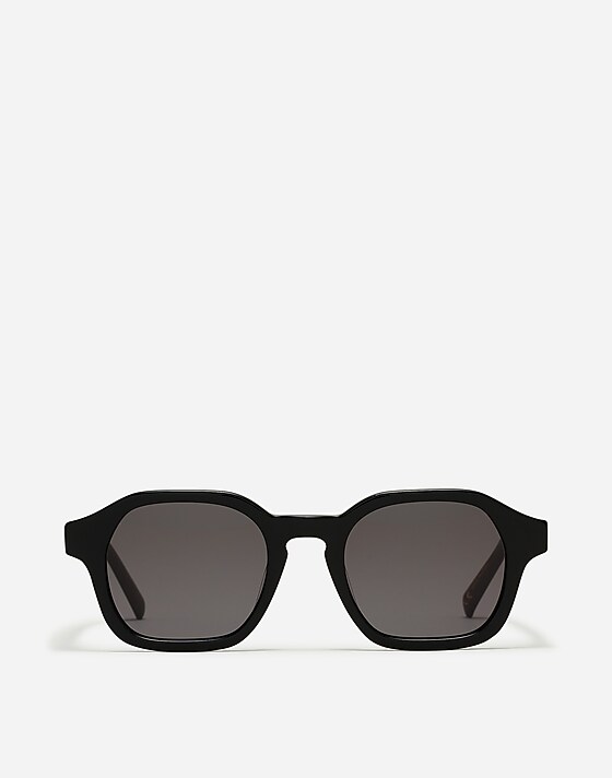 madewell Graphton Acetate Sunglasses true black