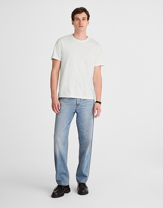 Madewell Heavyweight Slub Cotton Tee White