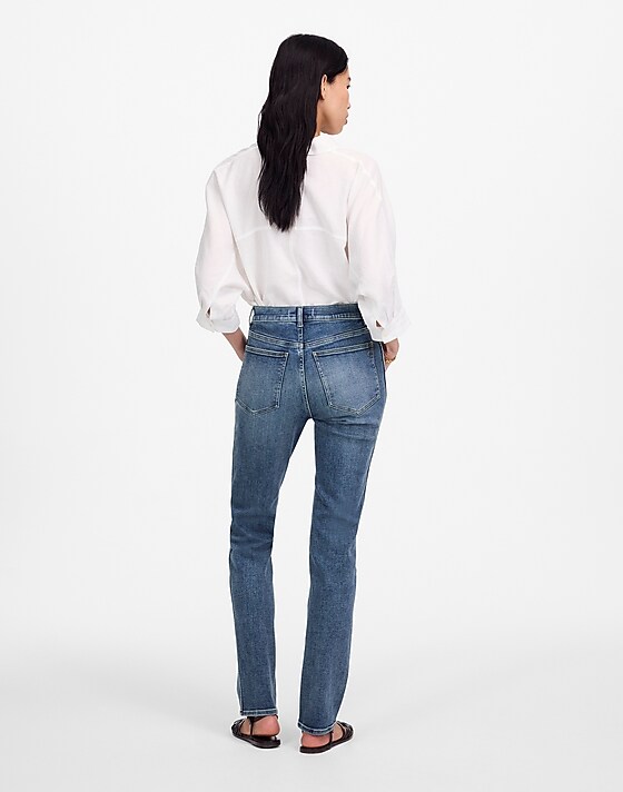 Madewell High-Rise Stovepipe Jeans Ashland Wash
