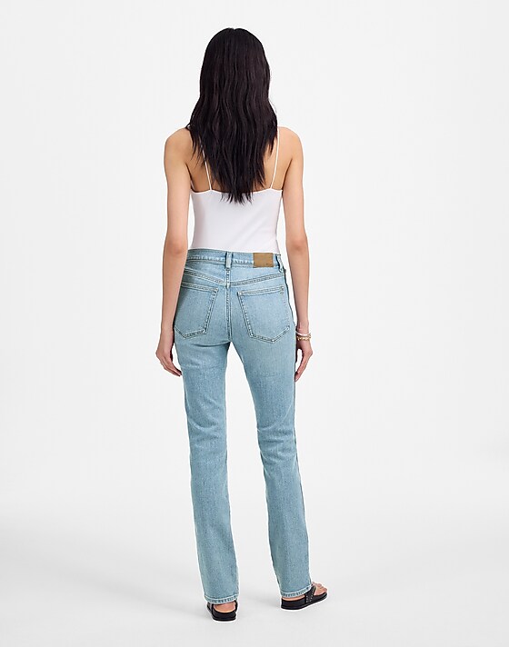 Madewell High-Rise Stovepipe Jeans Custer Wash