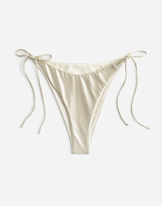 madewell Jade Swim Lilah Bikini Bottom sea salt