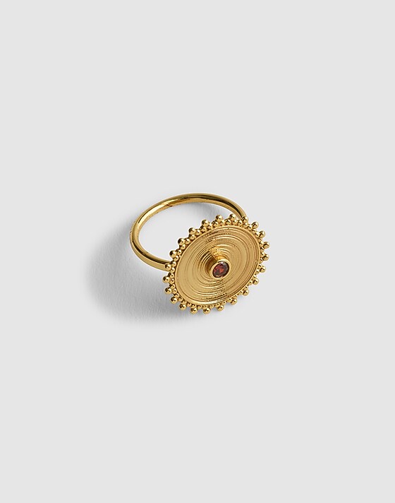 madewell Keepsake Statement Ring antique gold