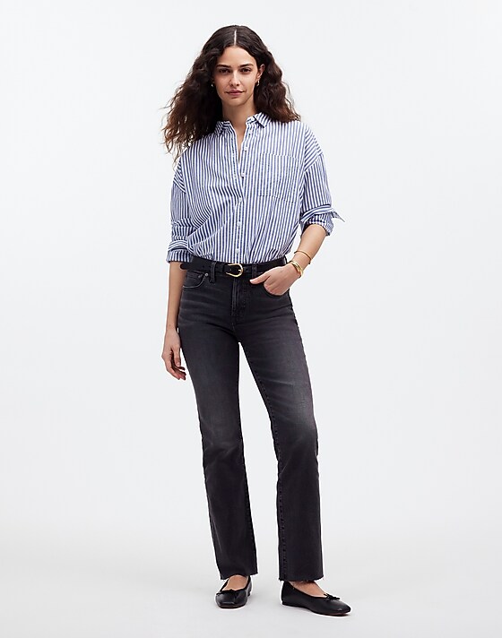 madewell Kick Out Crop Jeans armand wash