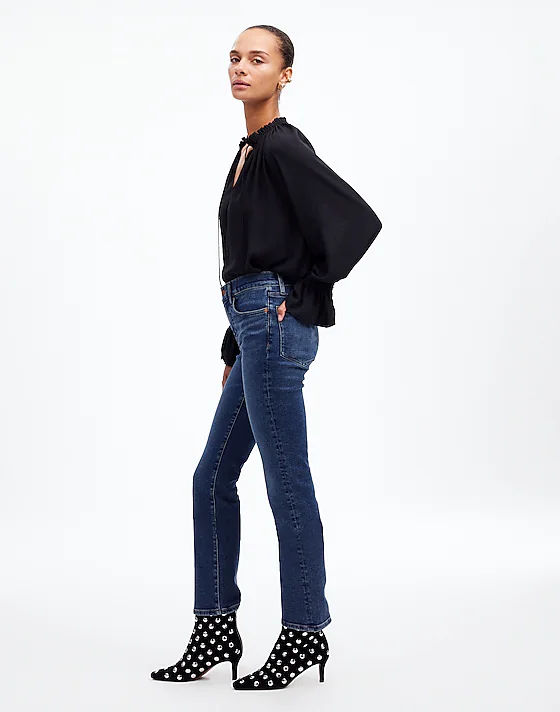 Madewell Kick Out Crop Jeans Lenoir Wash