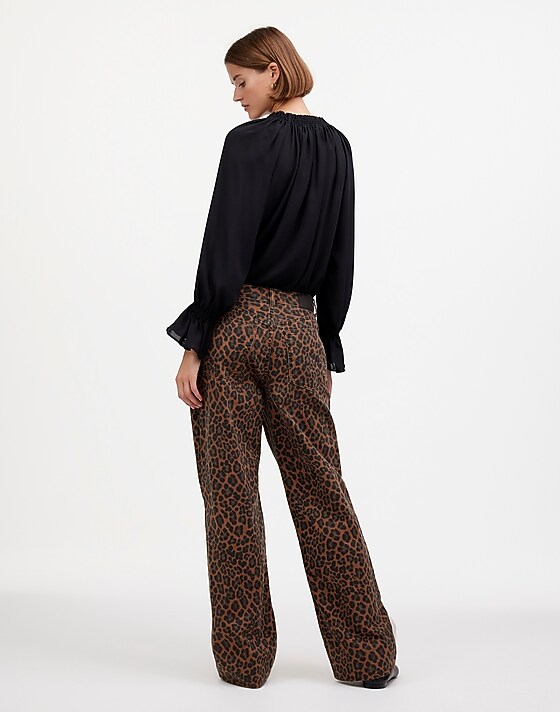 Madewell Low-Slung Baggy Jeans Dark Coffee