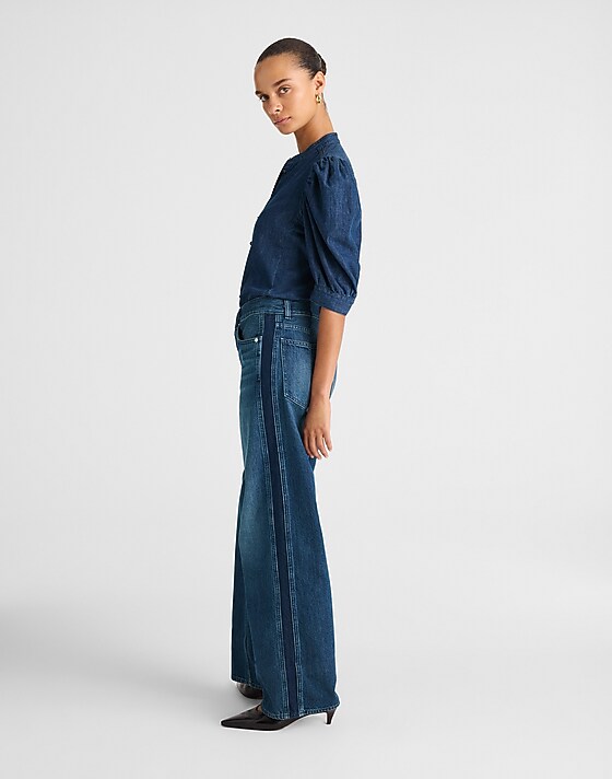 Madewell Low-Slung Baggy Jeans Midhurst Wash