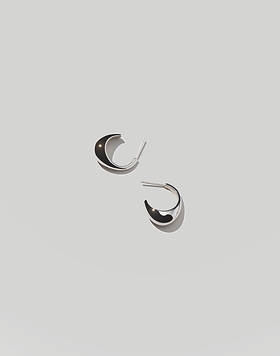 madewell Maslo Jewelry Inez Earrings silver