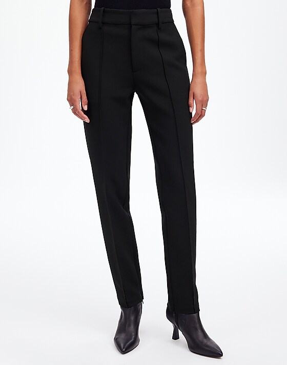 Madewell Mid-Rise Slim Ankle Pant True Black