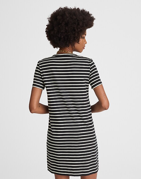 Madewell Mini Tee Dress Dark Navy