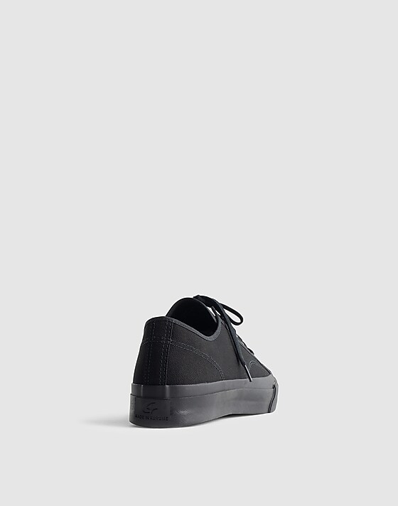 Madewell Moonstar Low Trainer Sneakers Black Mono