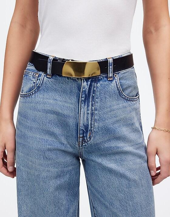 Madewell Organic Hardware Belt True Black