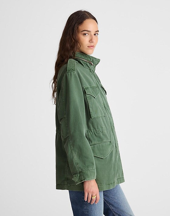Madewell Oversized Field Jacket Green