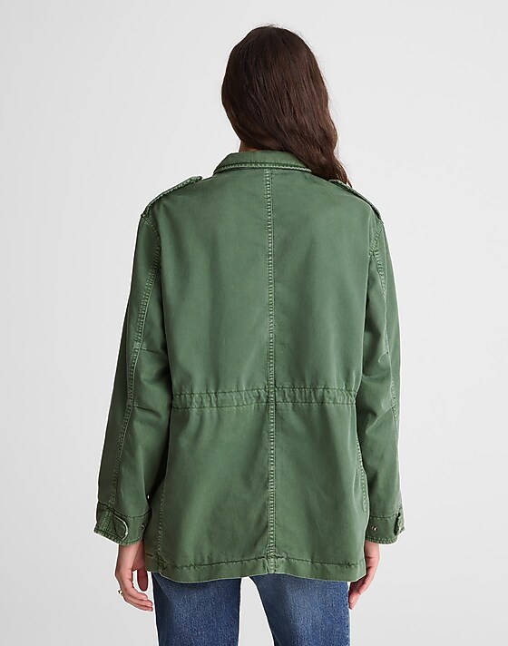 Madewell Oversized Field Jacket Green