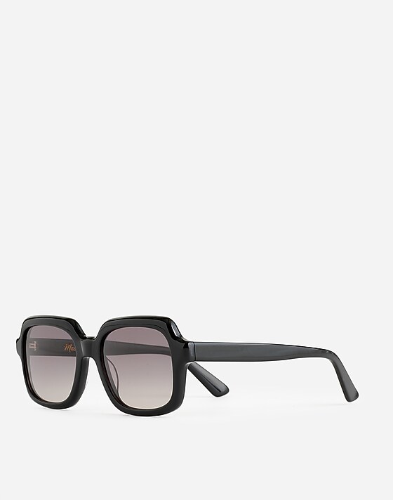 Madewell Oversized Square Sunglasses True Black