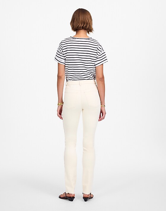 Madewell Petite Stovepipe Jeans Vintage Canvas