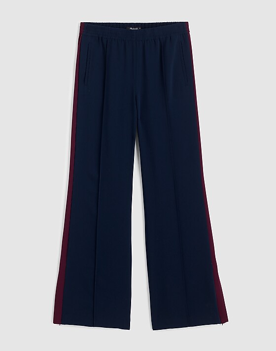 Madewell Pull-On Bootcut Track Pant Classic Navy