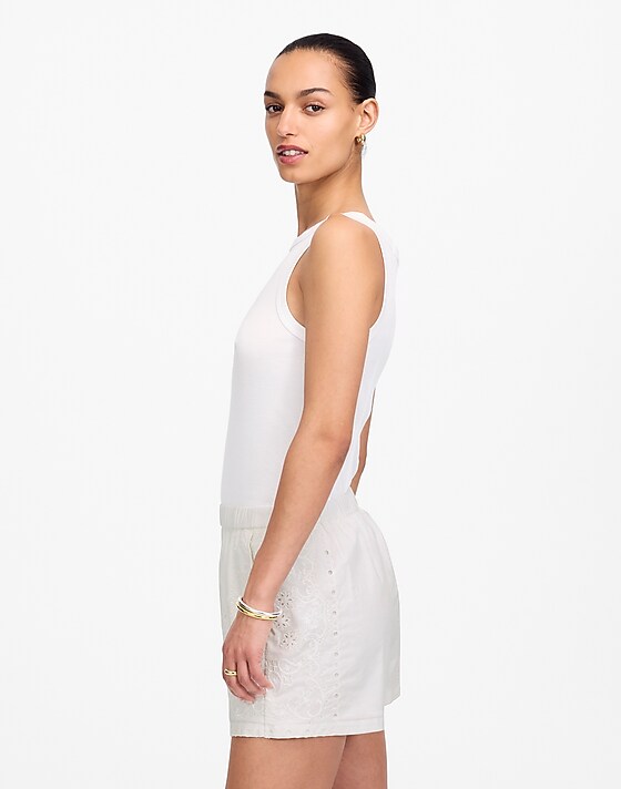 Madewell Pull-On Shorts White