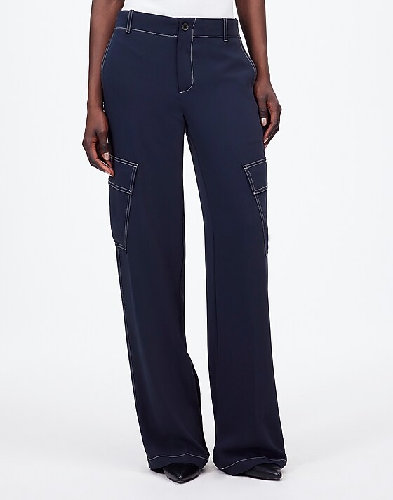 Madewell Pull-On Utility Pants Deep Indigo
