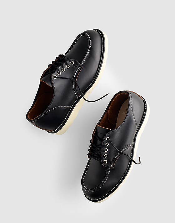 madewell Red Wing® Moc Oxfords black prairie