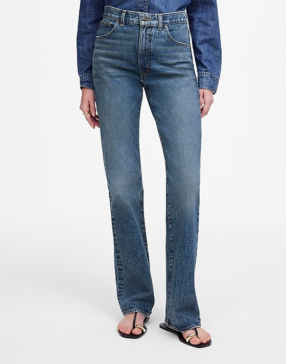 Madewell Relaxed Bootcut Jeans Concho Wash