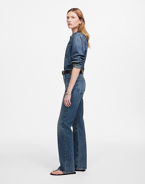 Madewell Relaxed Bootcut Jeans Concho Wash