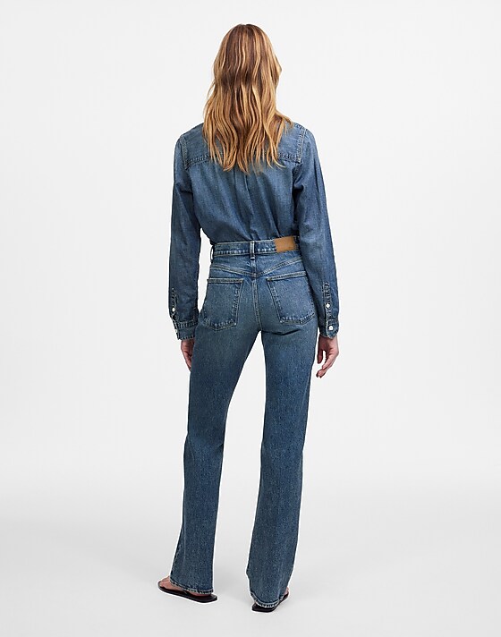 Madewell Relaxed Bootcut Jeans Concho Wash