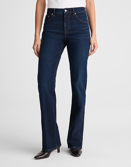 Madewell Relaxed Bootcut Jeans Foundry Wash