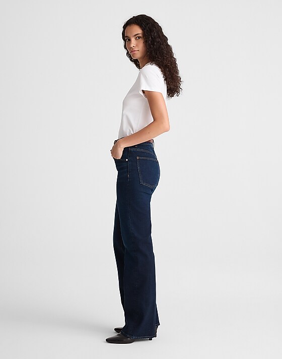 Madewell Relaxed Bootcut Jeans Foundry Wash