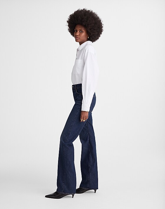 Madewell Relaxed Bootcut Jeans Pleasantville Wash