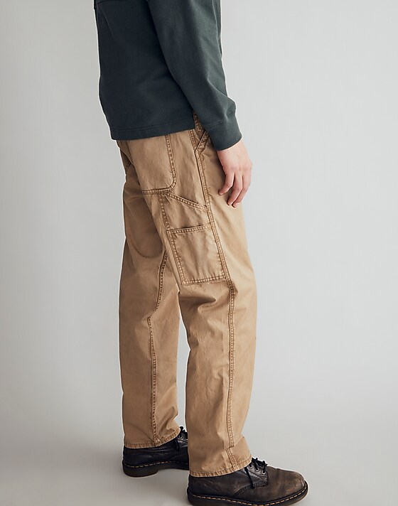Madewell Relaxed Straight Painter Pant Driftwood