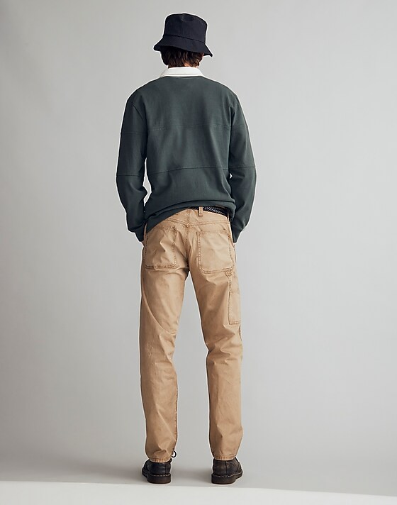 Madewell Relaxed Straight Painter Pant Driftwood
