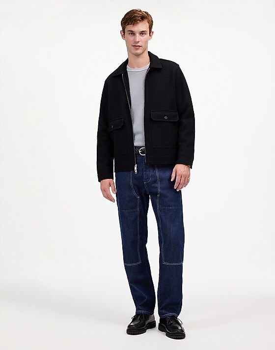 madewell Relaxed Straight Workwear Jeans rinse