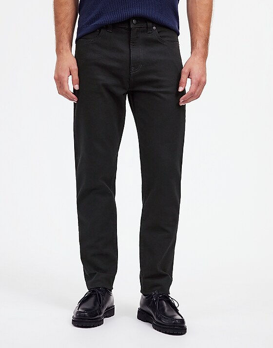 Madewell Relaxed Taper Jeans Black