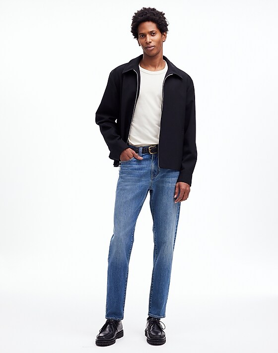madewell Relaxed Taper Jeans dawning wash