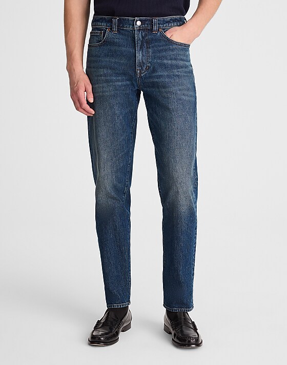 Madewell Relaxed Taper Jeans Hughes Wash