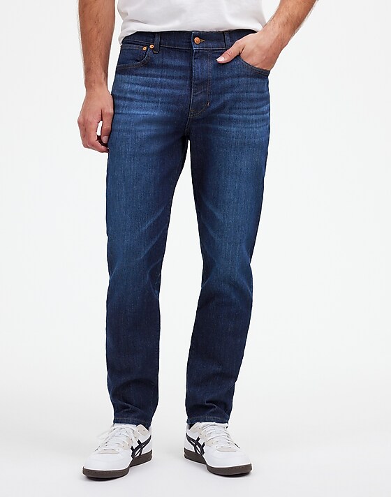 Madewell Relaxed Taper Jeans Limestone Wash