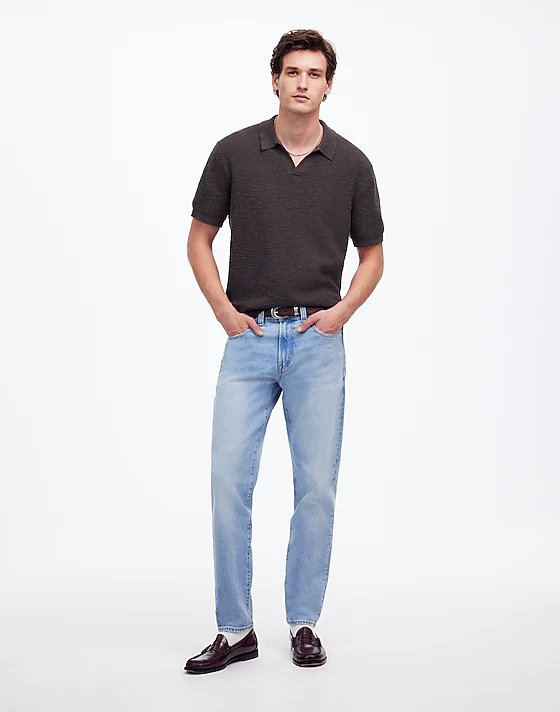 madewell Relaxed Taper Jeans lockhart wash