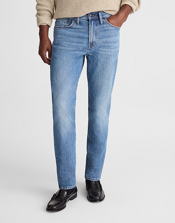 Madewell Relaxed Taper Jeans Marcey Wash