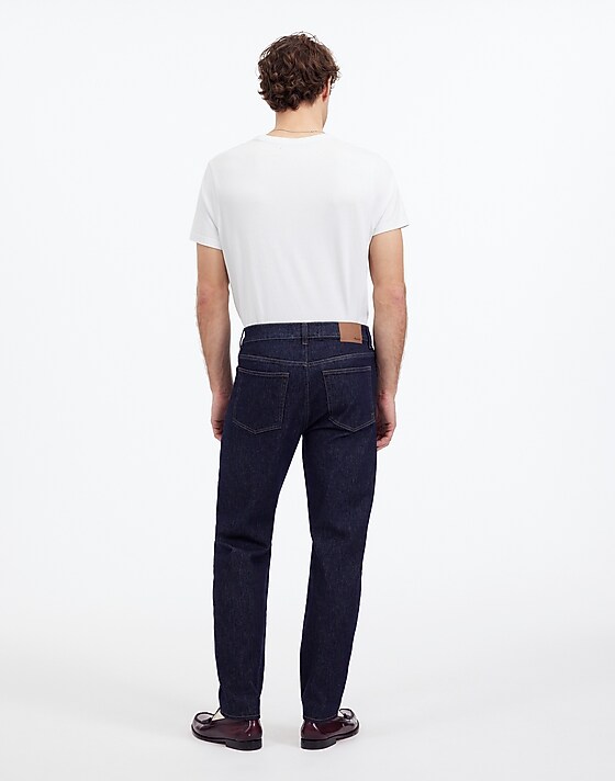 Madewell Relaxed Taper Jeans Rinse Wash