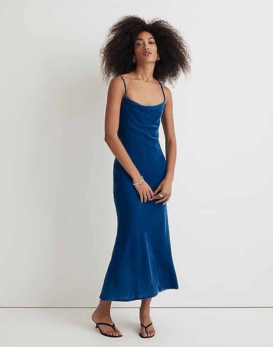 Madewell Rhode Jemima Dress Air Force Blue
