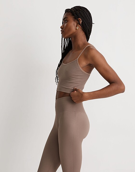 Madewell Seamless Crop Cami Castle Rock