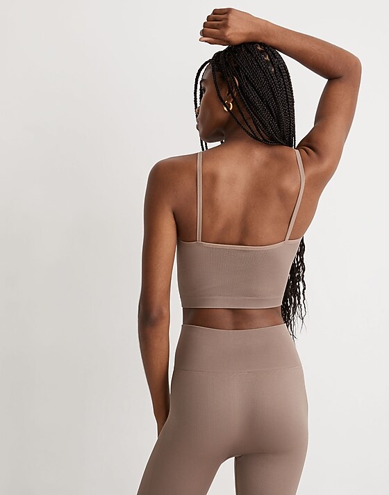 Madewell Seamless Crop Cami Castle Rock