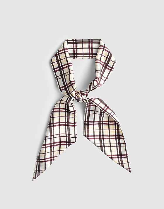 Madewell Silk Twill Tie Pale Chamois