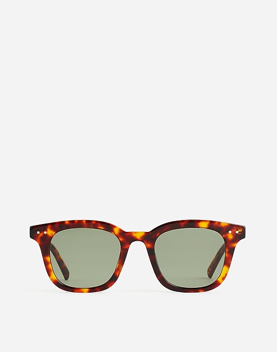 madewell Square Acetate Sunglasses dark tortoise