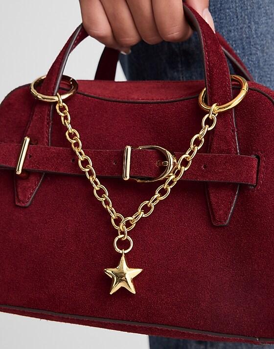 Madewell Star Bag Charm Antique Gold