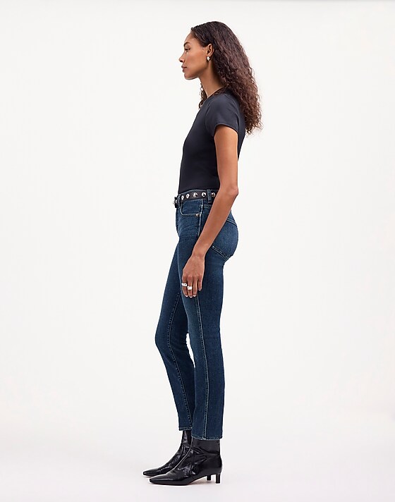 Madewell Stovepipe Jeans Deming Wash