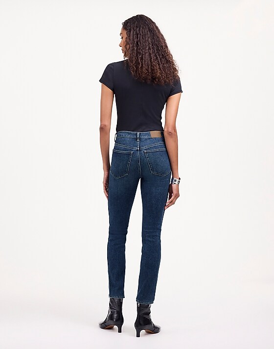 Madewell Stovepipe Jeans Deming Wash