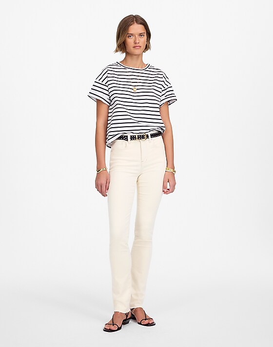 madewell Stovepipe Jeans vintage canvas